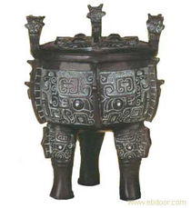 青銅器牛頭鼎金屬工藝品的藝術與文化價值